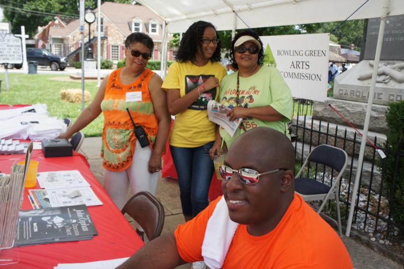 Volunteers and event staff made the concert a big success.