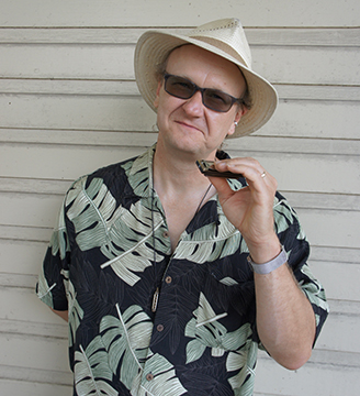 Joe Filisko, harmonica virtuoso and teacher.