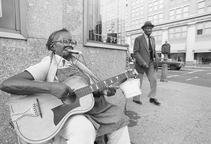 Flora Molton. Washington, D.C. 1980 by Axel Küstner.