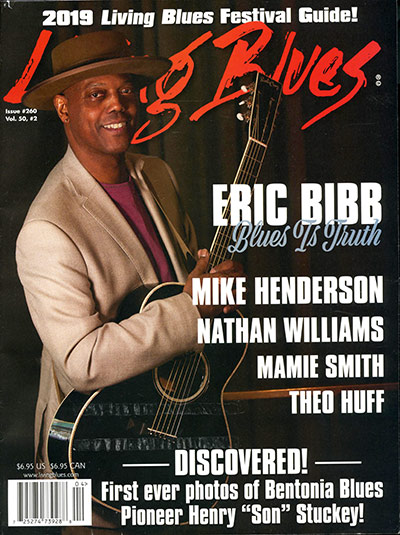 Living Blues Cover - Eric Bibb