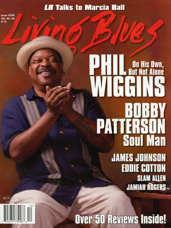 Living Blues Cover - Phil Wiggins
