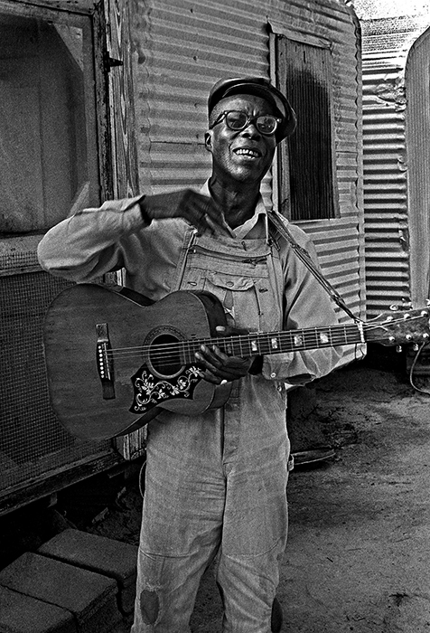 musician playing guitar