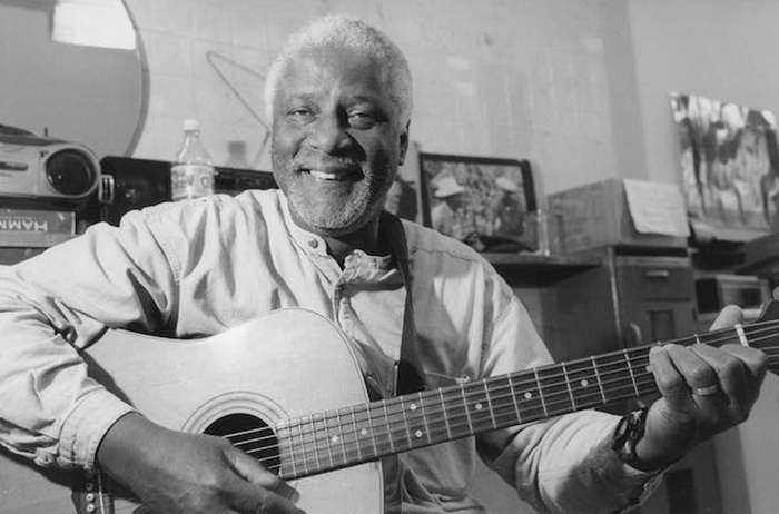 musician playing guitar