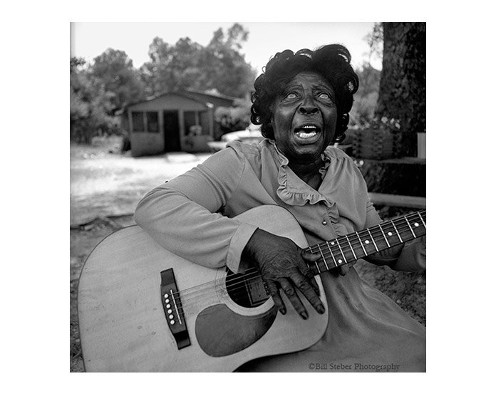 woman with guitar