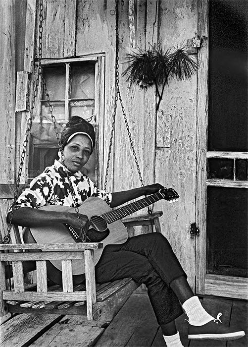 musician playing guitar