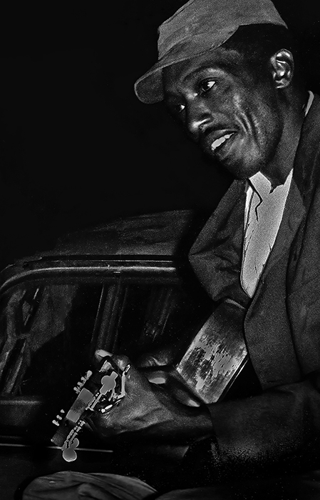 musician playing guitar