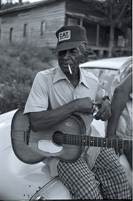 man with guitar