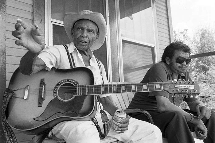 man with guitar