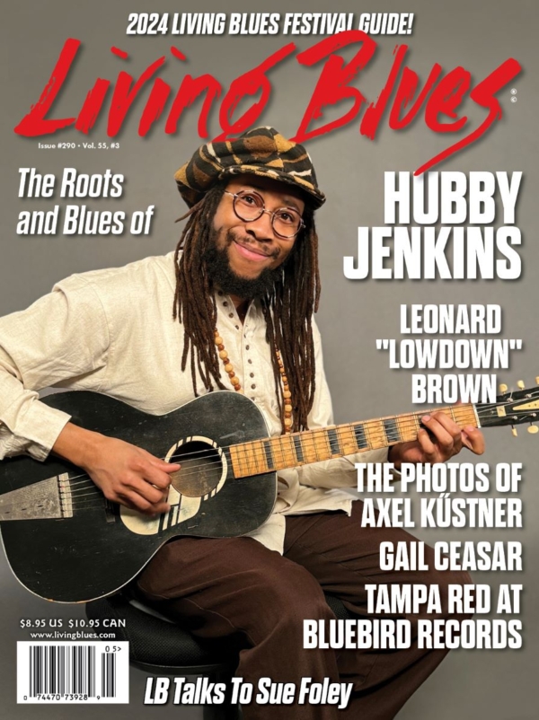 living blues magazine cover